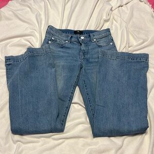 7 for all mankind tailorless DOJO jeans